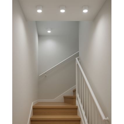 Spot LED 5W/230V 3000/4000/6400K, diametru 7,5 cm, alb