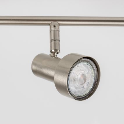 Spot LED 6xGU10/4,7W/230V crom mat
