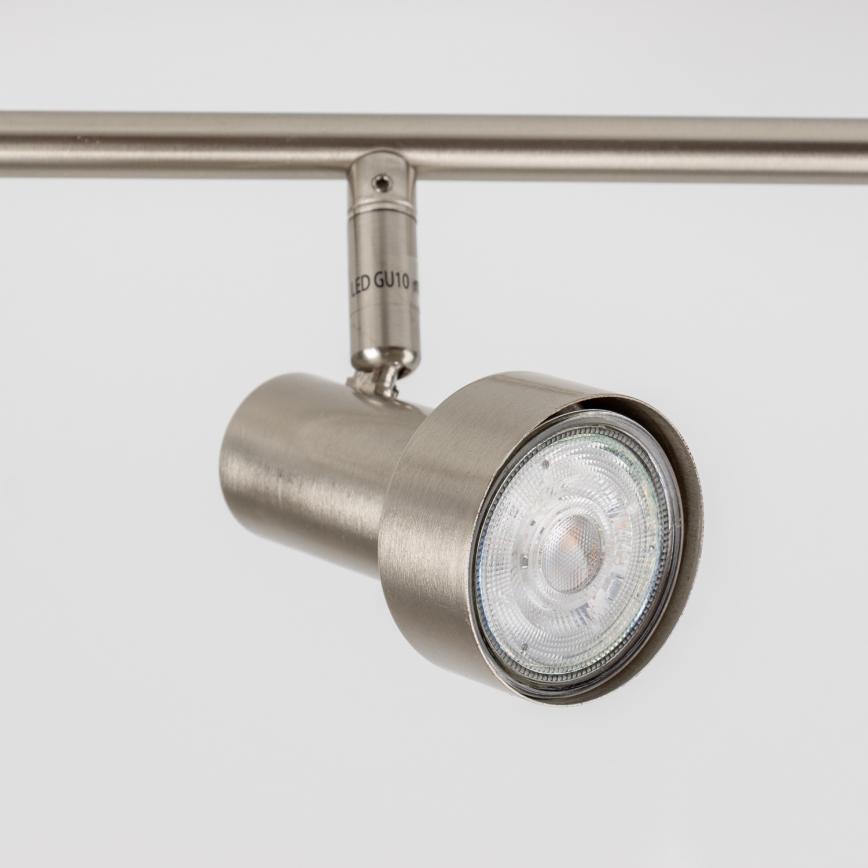 Spot LED 6xGU10/4,7W/230V crom mat