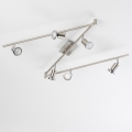Spot LED 6xGU10/5W/230V, crom mat
