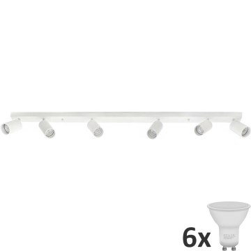 Spot LED ANGIE 6xGU10/6W/230V alb
