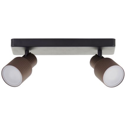 Spot LED Brilliant CADIZ 2xGU10/5W/230V bronz