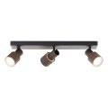 Spot LED Brilliant CADIZ 3xGU10/5W/230V bronz