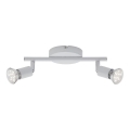 Spot LED Briloner 2767-026 2xGU10/6W/230V alb