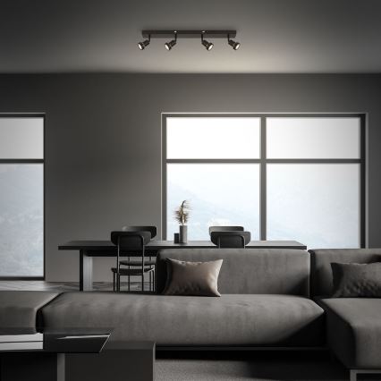 Spot LED Briloner 2926-045 - 4x GU10, 4,9 W, 230 V