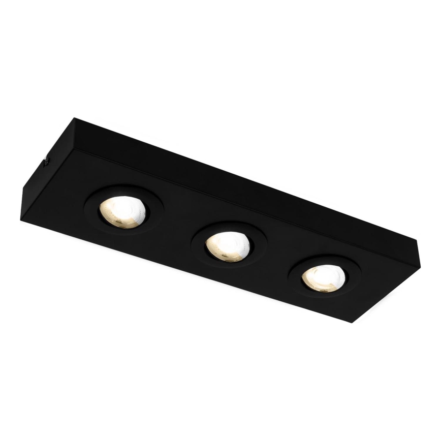Spot LED Briloner 3996035 CTS 3xLED/4W/230V 2700/4000K negru
