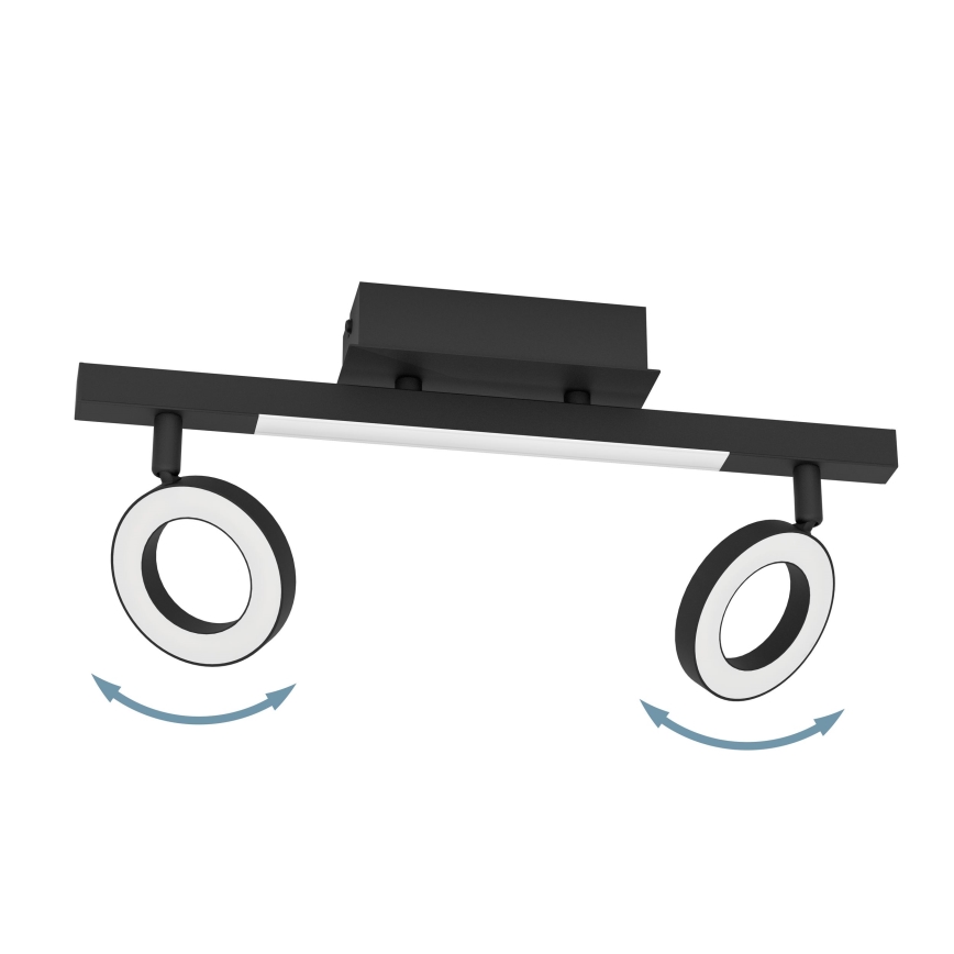 Spot LED 2xLED/3,2W/230V + LED/3,3W Eglo