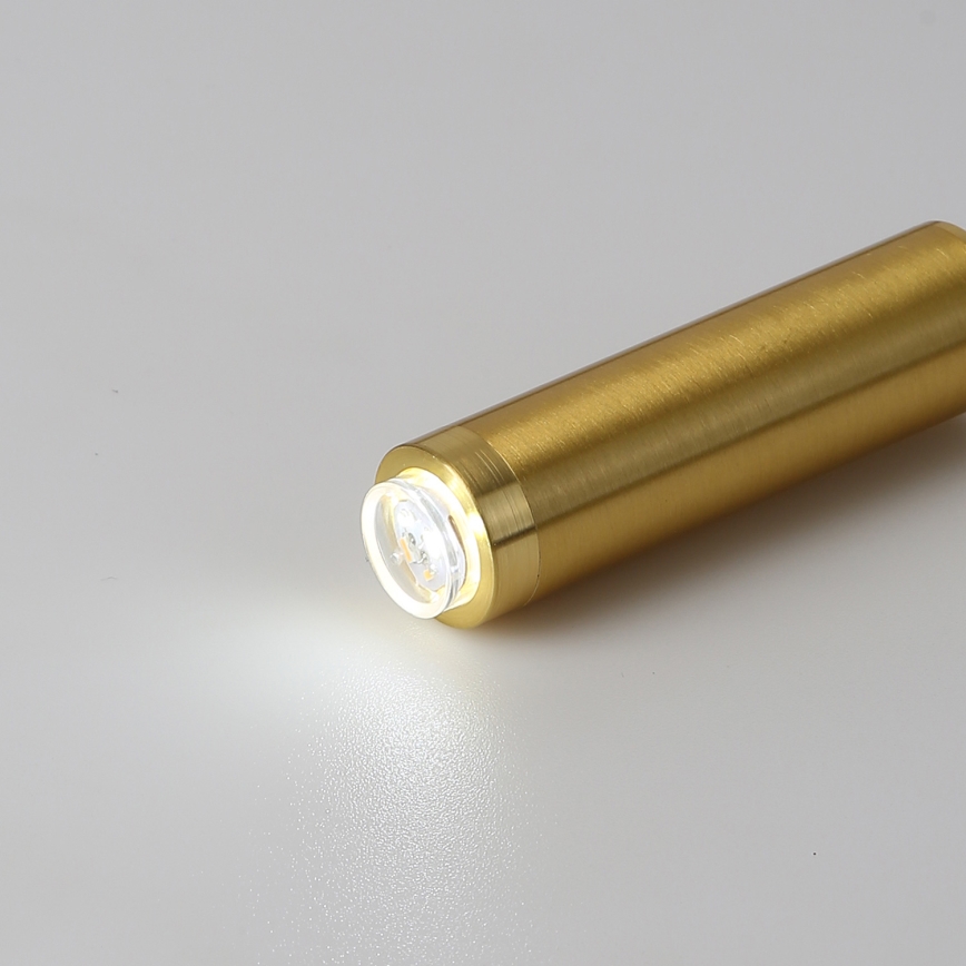 Spot LED de perete Brilagi MAYA 1xG9/7W/230V alb/auriu