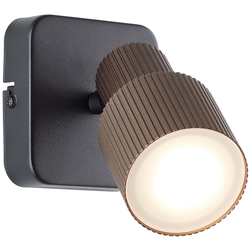 Spot LED de perete Brilliant CADIZ 1xGU10/5W/230V bronz