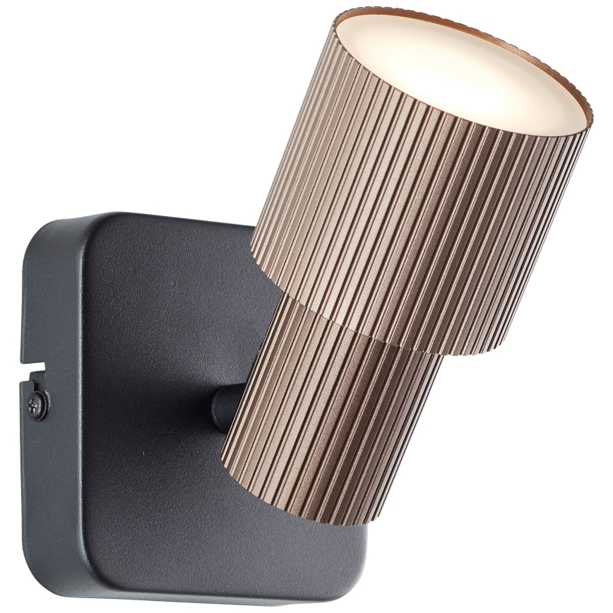 Spot LED de perete Brilliant CADIZ 1xGU10/5W/230V bronz