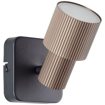 Spot LED de perete Brilliant CADIZ 1xGU10/5W/230V bronz