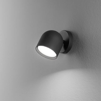 Spot LED de perete Ideal Lux DODO 1xGX53/9W/230V negru