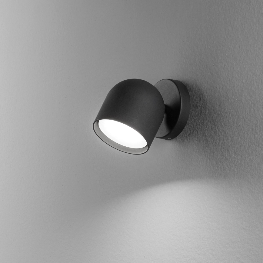 Spot LED de perete Ideal Lux DODO 1xGX53/9W/230V negru