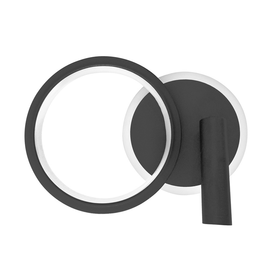 Spot LED de perete MONET LED/16W/230V, negru