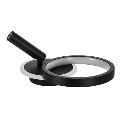 Spot LED de perete MONET LED/16W/230V, negru