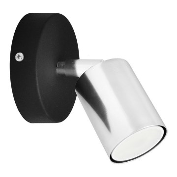 Spot LED de perete TUNE 1xGU10/4,8W/230V crom mat/negru
