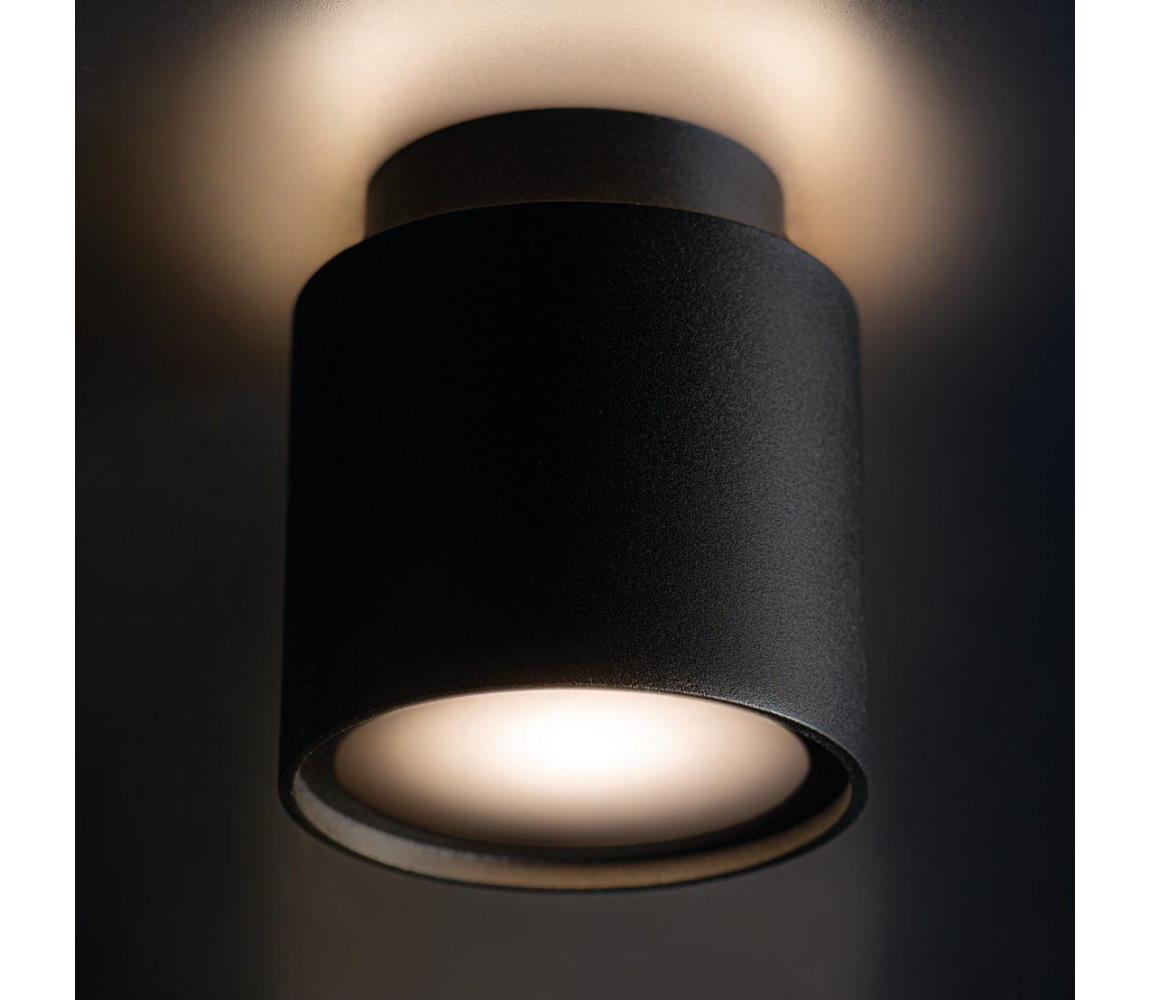 Spot LED de tavan SONOR 1xGU10/10W/230V + LED/4W neagră  24362