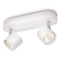 Spot LED dimabil 2xLED/3W/230V Philips