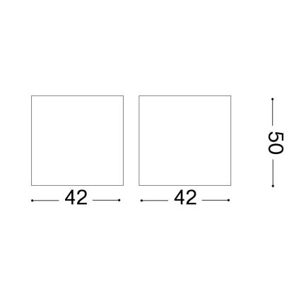 Spot LED dimabil Ideal Lux NITRO LED/4W/230V d. 4,2 cm CRI 90 negru