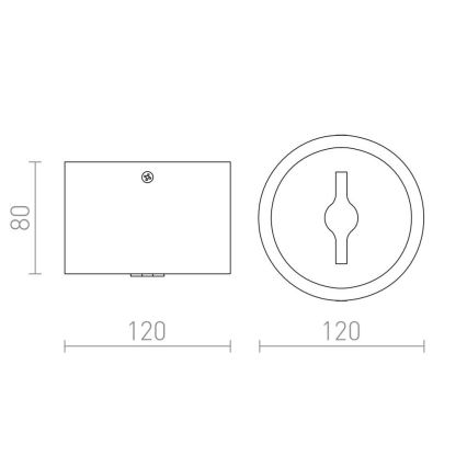 Spot LED dimabil KELLY 15W/230V negru RED-Design Rendl-R12634