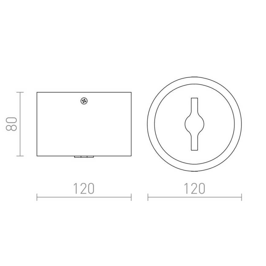 Spot LED dimabil KELLY 15W/230V negru RED-Design Rendl-R12634