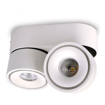 Spot LED dimabil LAHTI MINI 2xLED/9W/230V 3000K CRI 90 alb