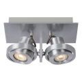 Spot LED dimabil LANDA 2xGU10/5W/230V Lucide 17906/11/12