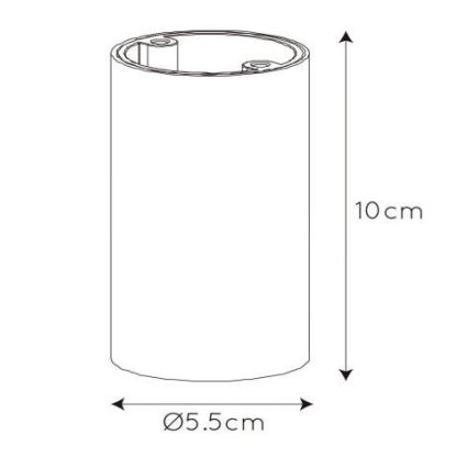Spot LED dimabil Lucide 09915/06/36 DELTO 1xGU10/5W/230V gri