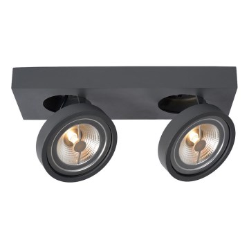 Spot LED dimabil Lucide 09920/20/36 NENAD AR111 2xG53/10W/230V