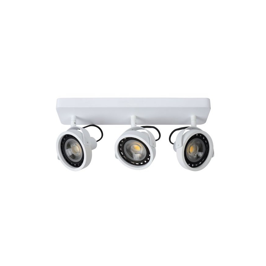 Spot LED dimabil Lucide 31931/36/31 TALA 3×GU10/12W/230V alb