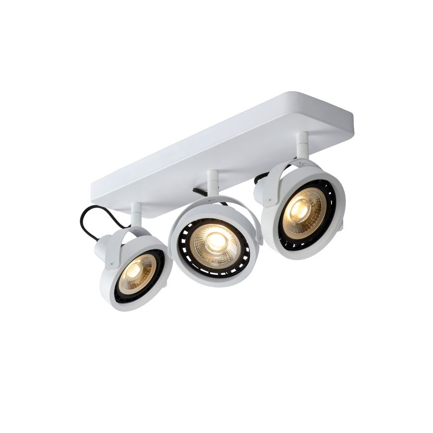 Spot LED dimabil Lucide 31931/36/31 TALA 3×GU10/12W/230V alb