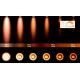 Spot LED dimabil NIGEL 3xGU10/5W/230V 2200-3000K negru CRI 95 Lucide 09929/15/30