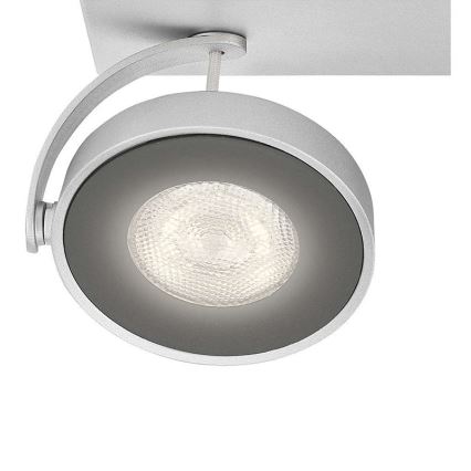 Philips 53172/48/16 - LED Lampa spot MYLIVING CLOCKWORK 2xLED/4W/230V