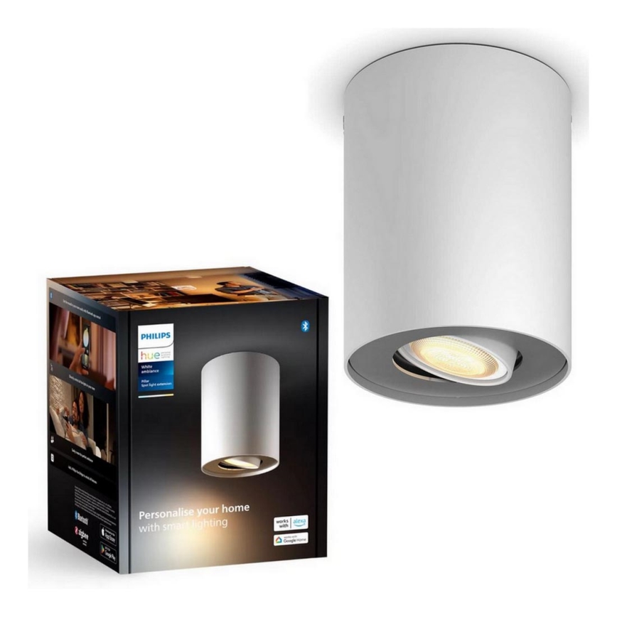 Spot LED dimabil Philips Hue PILLAR 1xGU10/4,2W/230V 2200-6500K alb