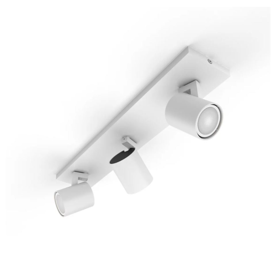 Spot LED dimabil Philips Hue RUNNER 3xGU10/4,2W/230V 2200-6500K alb + telecomandă