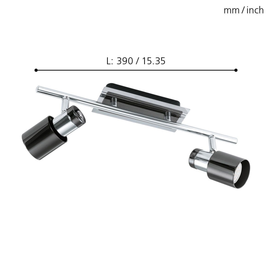 Spot LED Eglo 2xGU10/5W/230V