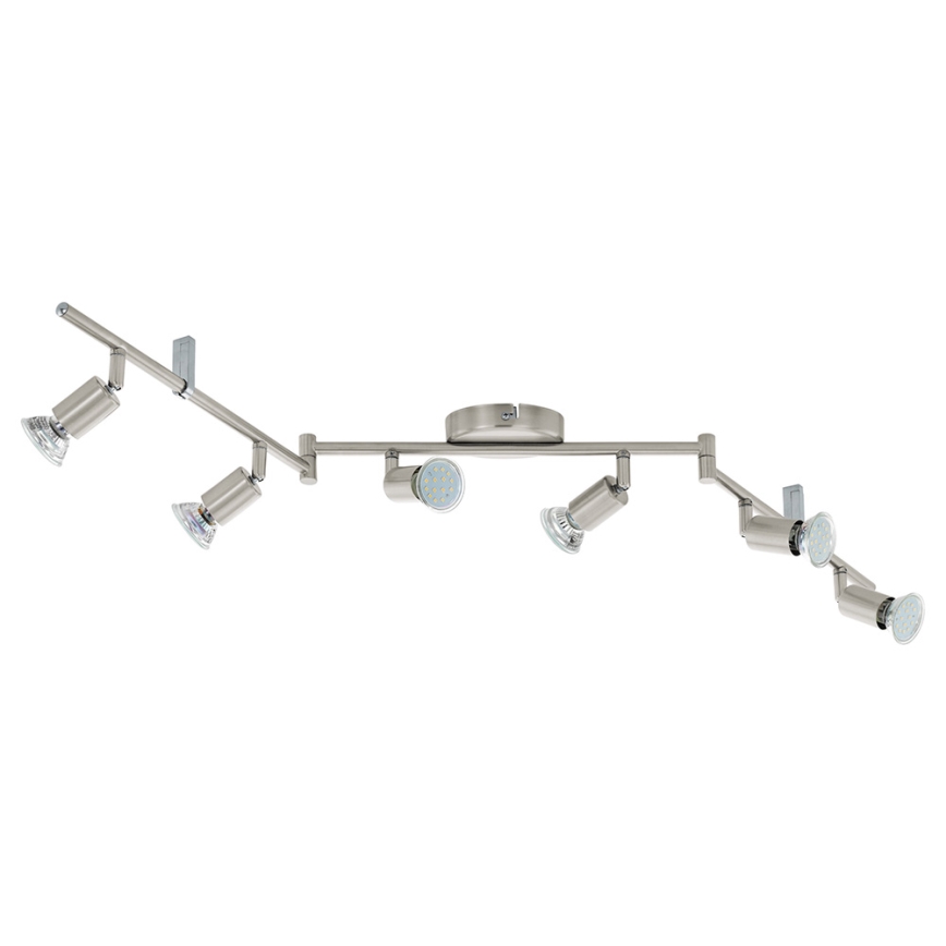 Spot LED Eglo 6xGU10-LED/2,8W/230V