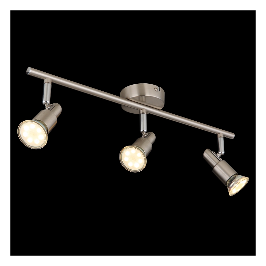 Spot Globo LED 3xGU10/3W/230V