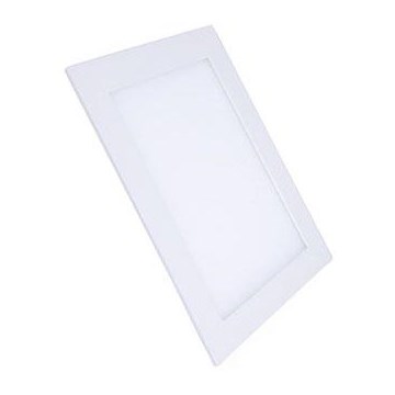 Spot LED încastrat, 6W, 230V, 3000/4000/6000K, 12x12 cm, alb