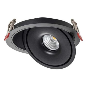 Spot LED încastrat LED/28W/230V 3000/4000/6400K d. 20 cm negru