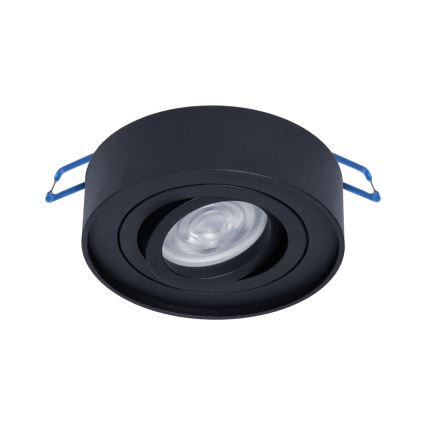Plafonier cu spot NUSA 1xGU5,3/MR16/50W/12V rotund negru