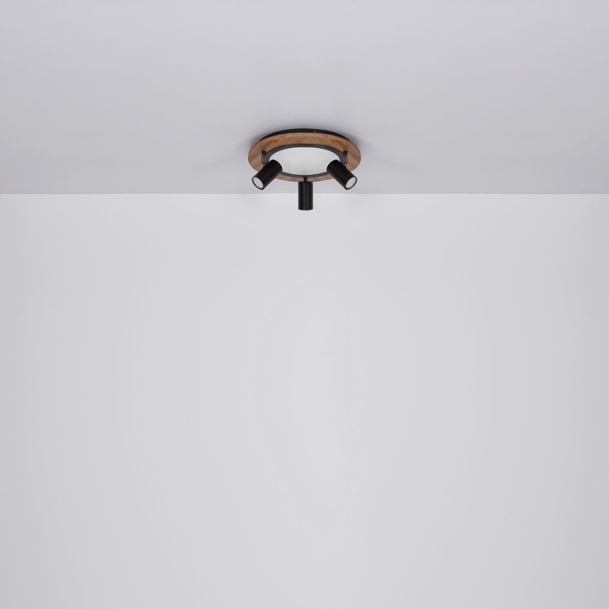 Spot LED 3xGU10/5W/230V + LED/15W/230V Globo