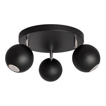 Spot LED MIDWAY 3xGU10/4,8W/230V negru