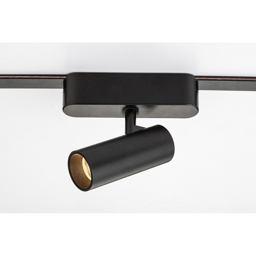 Spot LED pentru sistem de șină monofazic Rabalux LED/6W/24V 3000K negru