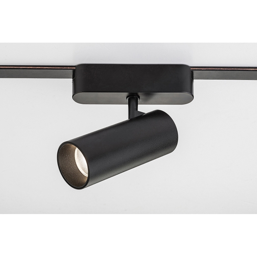Spot LED pentru sistem de șină monofazic LED/10W/24V 3000K negru