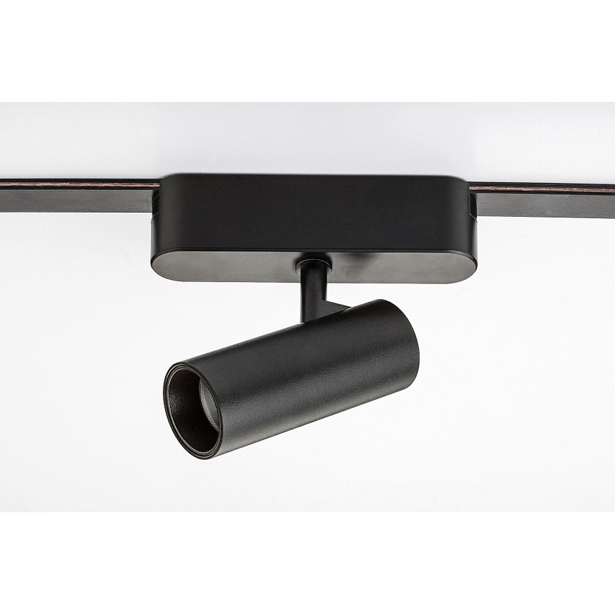 Spot LED pentru sistem de șină monofazic Rabalux LED/6W/24V 4000K negru