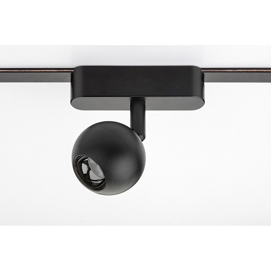Spot LED pentru sistem de șină monofazic Rabalux LED/5W/24V 4000K negru