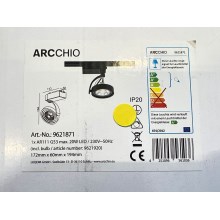 Spot LED pentru sistem de șină RICK AR111 1xG53/13W/230V Arcchio