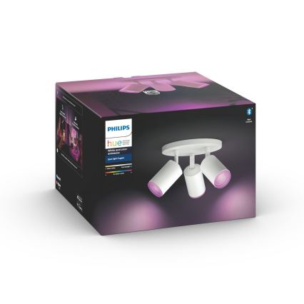 Philips 50633/31/P7 - LED Lampă spot HUE FUGATO 3xGU10/5,7W/230V