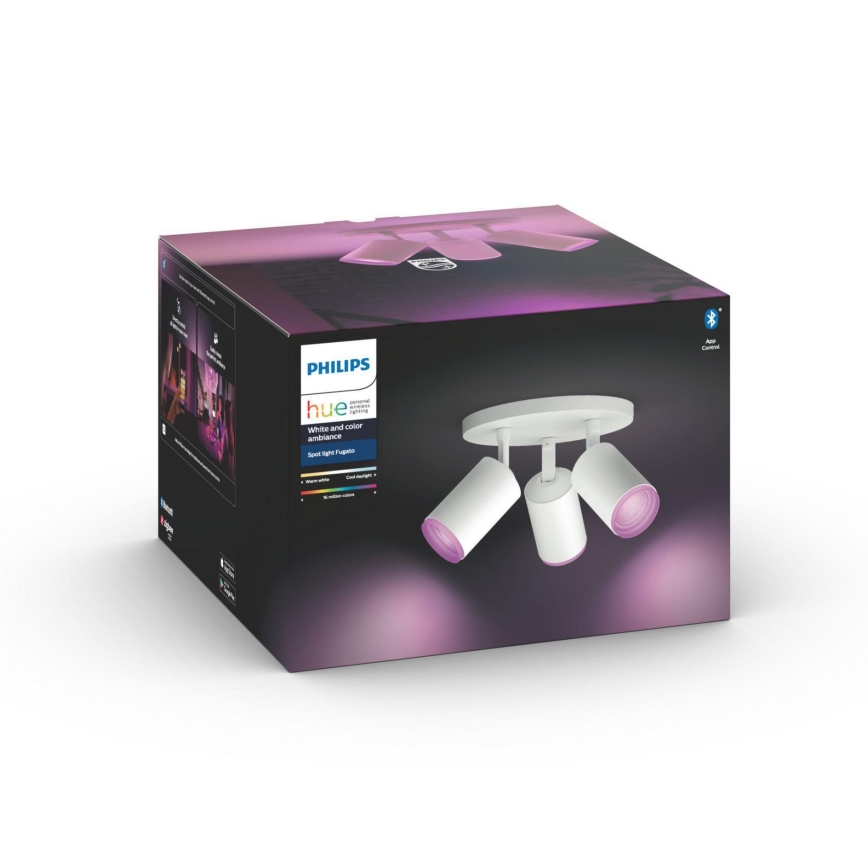 Philips 50633/31/P7 - LED Lampă spot HUE FUGATO 3xGU10/5,7W/230V